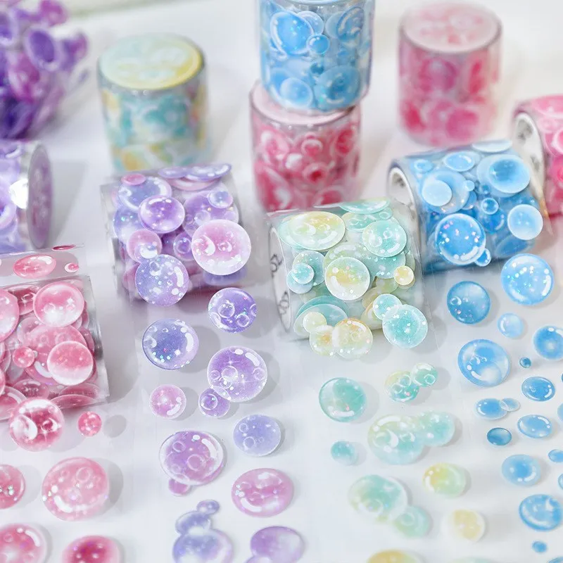1Pc Colorful Bubble Dots Tape Round Stickers Dot Masking Adhesive Tape Scrapbooking DIY Planner Stationery
1Pc Colorful Bubble Dots Tape Round Stickers Dot Masking Adhesive Tape Scrapbooking DIY Planner Stationery