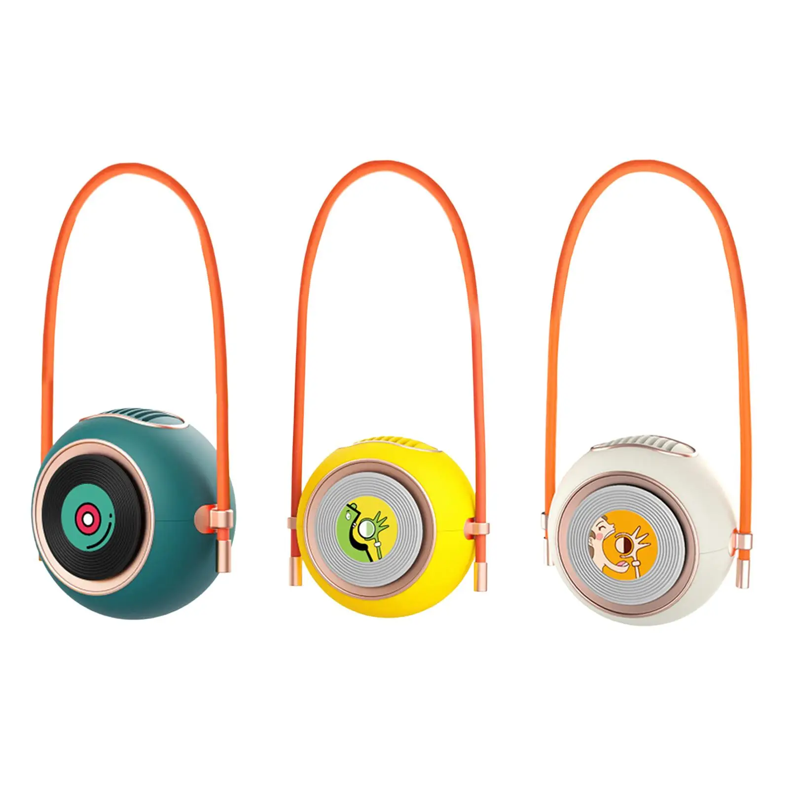 Cute Necklace Fan Silent Portable Bladeless 2 Speeds Wind USB Rechargeable Wearable Neck Hanging Fan for Biking Sports Travel
Cute Necklace Fan Silent Portable Bladeless 2 Speeds Wind USB Rechargeable Wearable Neck Hanging Fan for Biking Sports Travel