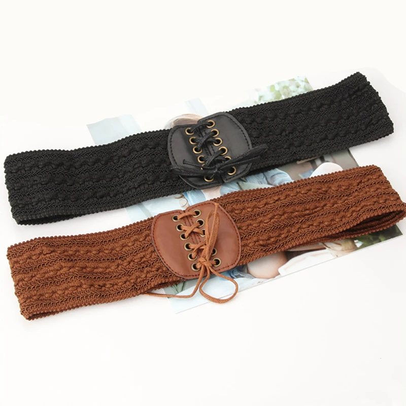 Fashion Belt For Women Girdle Wide Elastic Leather Cummerbunds Women Waistband Belts Wedding Party Gift Accessories
Fashion Belt For Women Girdle Wide Elastic Leather Cummerbunds Women Waistband Belts Wedding Party Gift Accessories