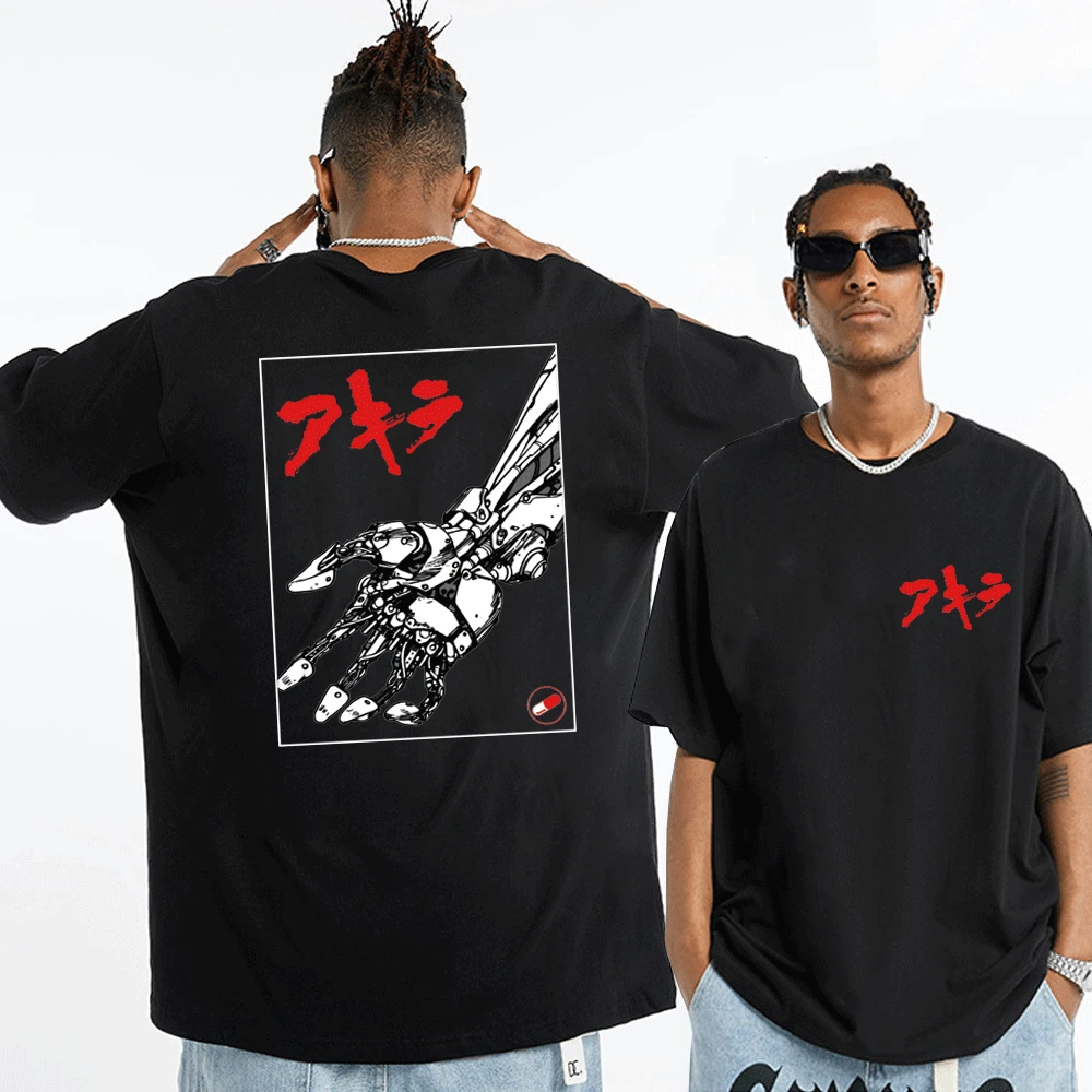 Anime Akira Neo Tokyo Print T-shirts Japanese Manga Harajuku Fashion Shirt Streetwear Oversized Tee Shirt Unisex Cotton T Shirt
Anime Akira Neo Tokyo Print T-shirts Japanese Manga Harajuku Fashion Shirt Streetwear Oversized Tee Shirt Unisex Cotton T Shirt