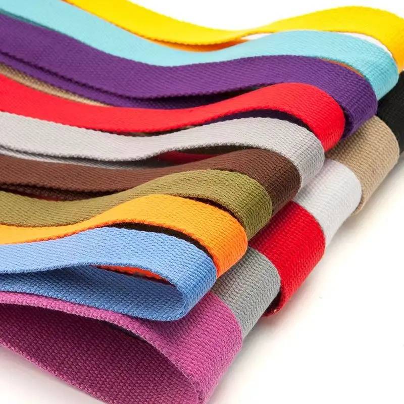 20mm 50 Yards Soft Cotton Canvas Webbing Strap for Backpack 1.2mm-1.5mm Thickness Bias Tape Bag Strap Sewing Ribbon 19 Colors
20mm 50 Yards Soft Cotton Canvas Webbing Strap for Backpack 1.2mm-1.5mm Thickness Bias Tape Bag Strap Sewing Ribbon 19 Colors
