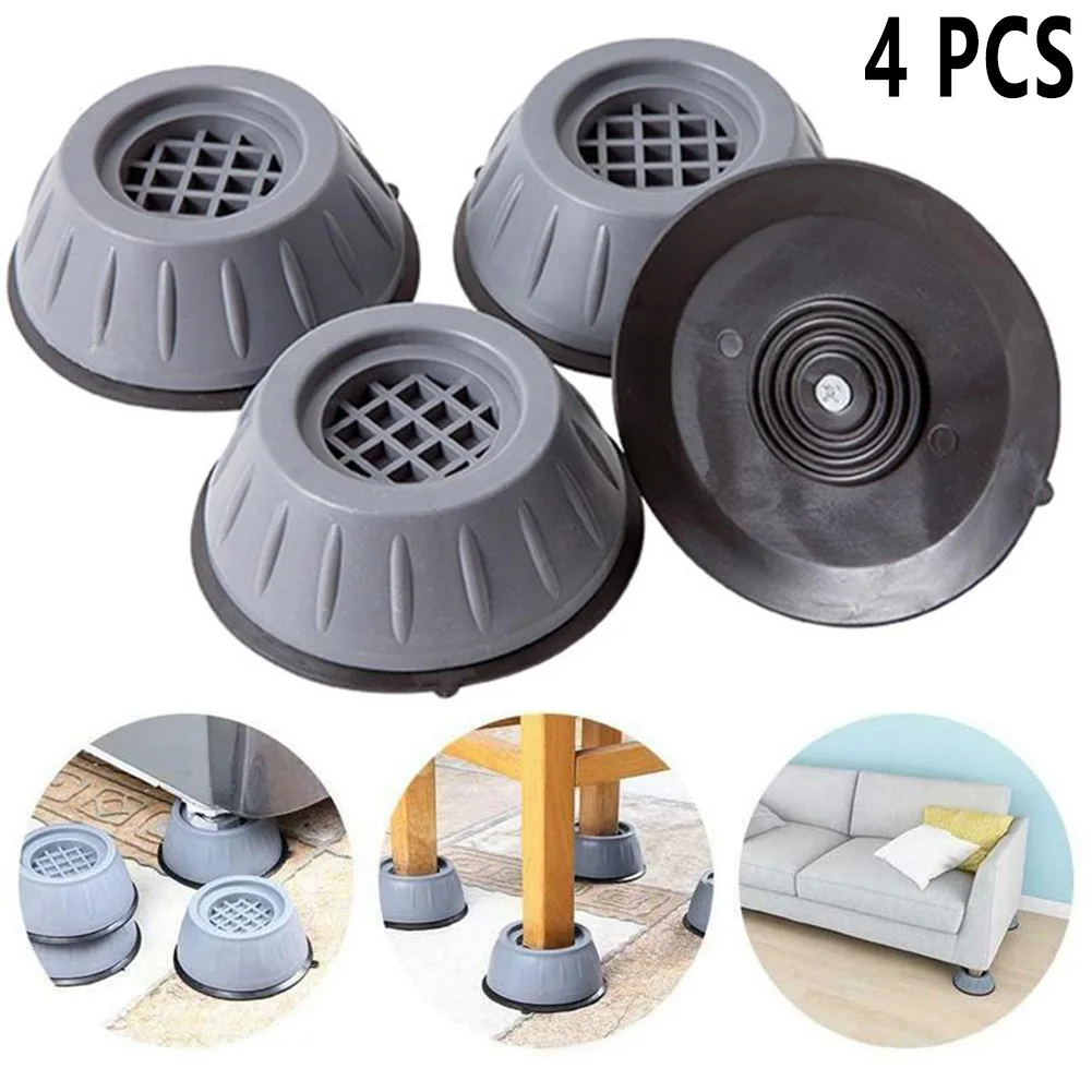 4Pcs Anti Vibration Washer Feet Pads Rubber Legs Slipstop Silent Skid Raiser Mat For Washing Machine Support Dampers Stand
4Pcs Anti Vibration Washer Feet Pads Rubber Legs Slipstop Silent Skid Raiser Mat For Washing Machine Support Dampers Stand