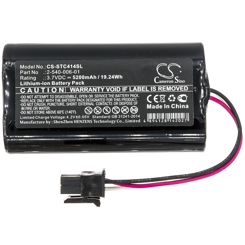 CS 5200mAh Battery For Soundcast 2-540-006-01 MLD414 Outcast Melody 
CS 5200mAh Battery For Soundcast 2-540-006-01 MLD414 Outcast Melody