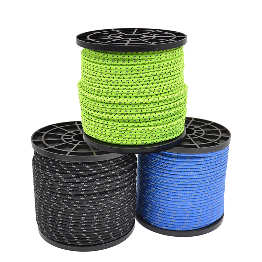 50 M Tent Windproof Rope Durable Outdoor Camping Tent Rope Canopy Fixed Rope Camping Binding Rope Outdoor Survival Accessories
50 M Tent Windproof Rope Durable Outdoor Camping Tent Rope Canopy Fixed Rope Camping Binding Rope Outdoor Survival Accessories