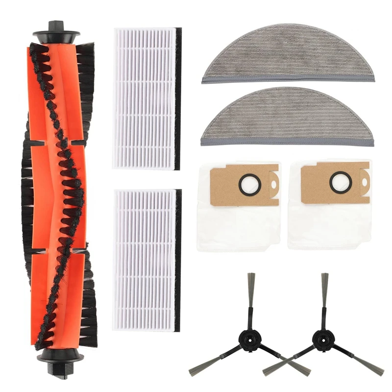 9Pcs Replaceable Accessory Parts Dust Bag Side Brush For Lydsto R1 Robot Vacuum Cleaner HEPA Filter Mop Cloth 
9Pcs Replaceable Accessory Parts Dust Bag Side Brush For Lydsto R1 Robot Vacuum Cleaner HEPA Filter Mop Cloth