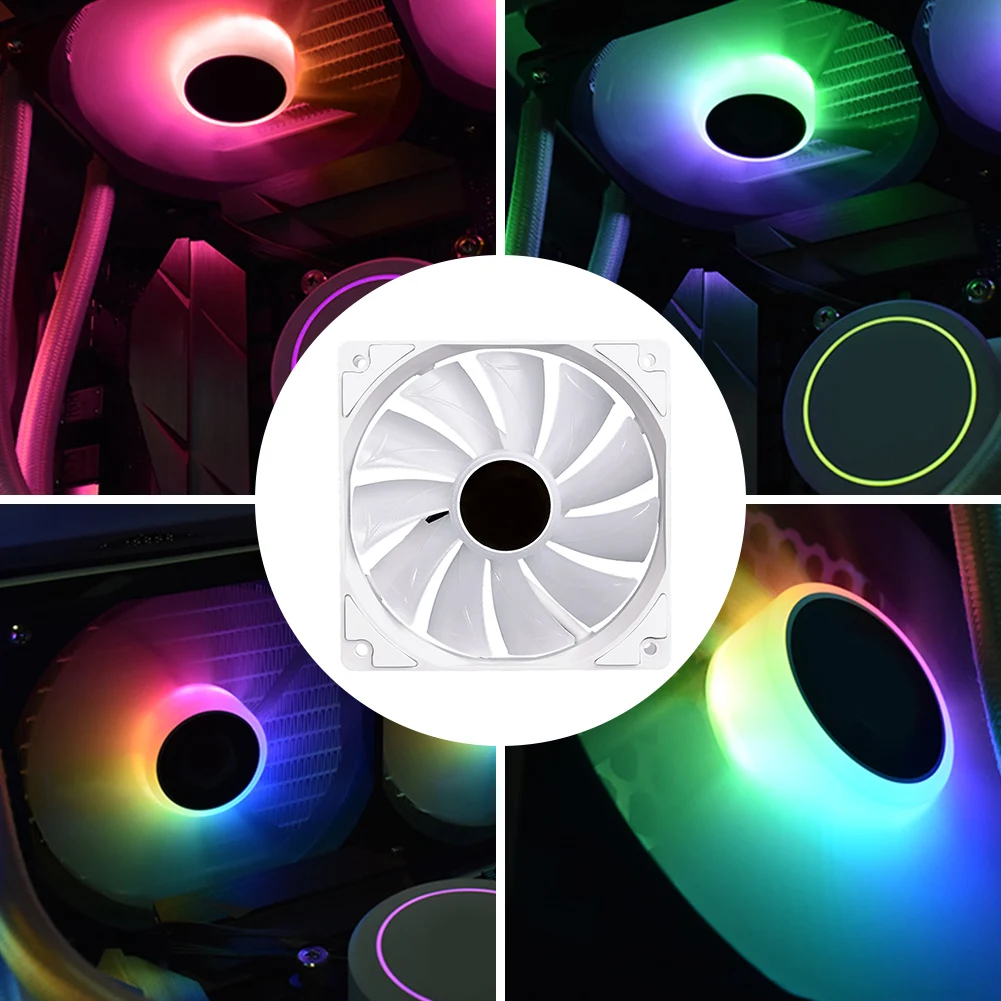 Кулер для процессора Rainbow Lights ABS, 5 В, 3 контакта, 120 мм 
Кулер для процессора Rainbow Lights ABS, 5 В, 3 контакта, 120 мм