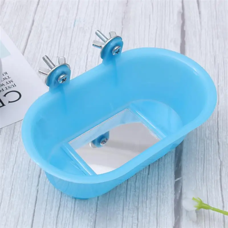1pc Bathtub Parrot Baths Parakeet Bird Bath with Mirror Budgie Toys Budgie Accessories Parrot Bathtub with Mirror Bird Toys
1pc Bathtub Parrot Baths Parakeet Bird Bath with Mirror Budgie Toys Budgie Accessories Parrot Bathtub with Mirror Bird Toys