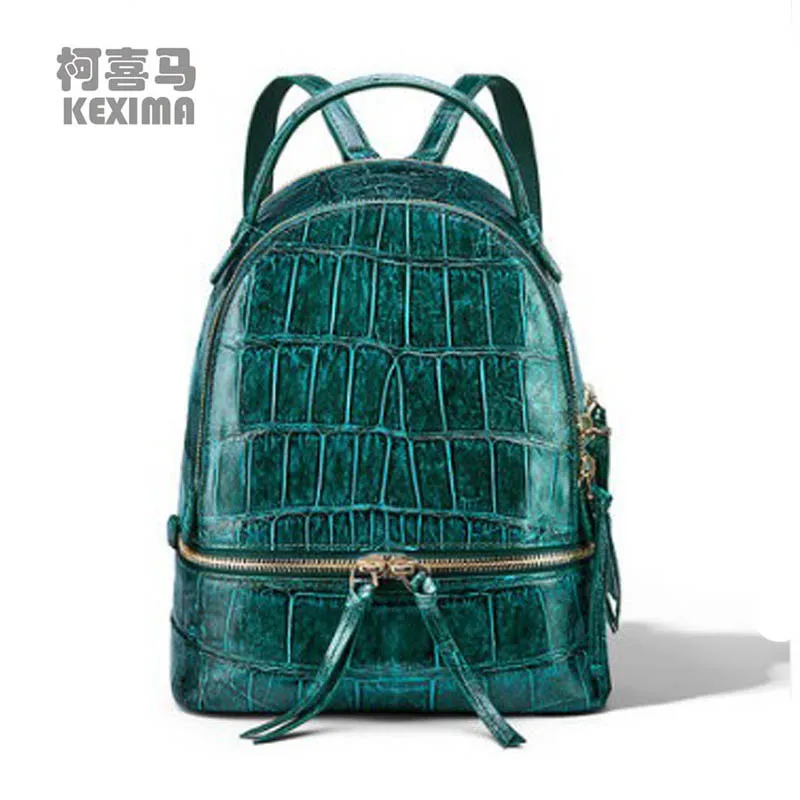 KEXIMA gete Crocodile skin new women bag 2022 large capacity women backpack fashion backpack crocodile belly bag Female bag
KEXIMA gete Crocodile skin new women bag 2022 large capacity women backpack fashion backpack crocodile belly bag Female bag