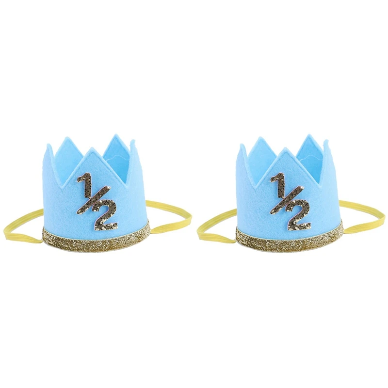 2X Newborn Infant Toddler Baby Girl Boy Half 1/2 First Second Third Birthday Crown Party Cake Smash Headband Blue
2X Newborn Infant Toddler Baby Girl Boy Half 1/2 First Second Third Birthday Crown Party Cake Smash Headband Blue