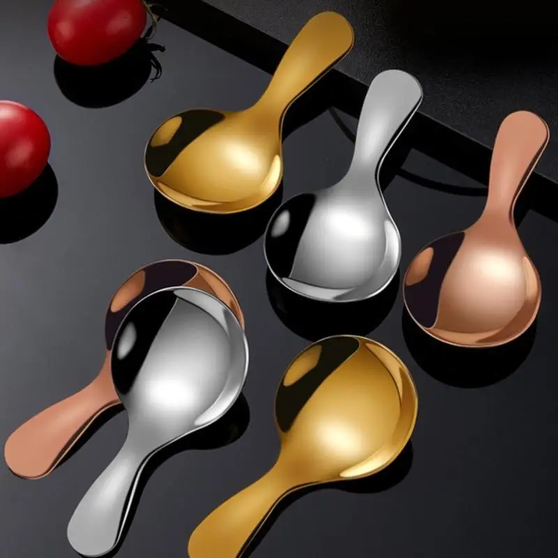 Stainless Steel Mini Spoon / Ice Cream Sugar Salt Spice Spoon / Short Handled Tea Coffee Scoop - Kitchen Tools
Stainless Steel Mini Spoon / Ice Cream Sugar Salt Spice Spoon / Short Handled Tea Coffee Scoop - Kitchen Tools