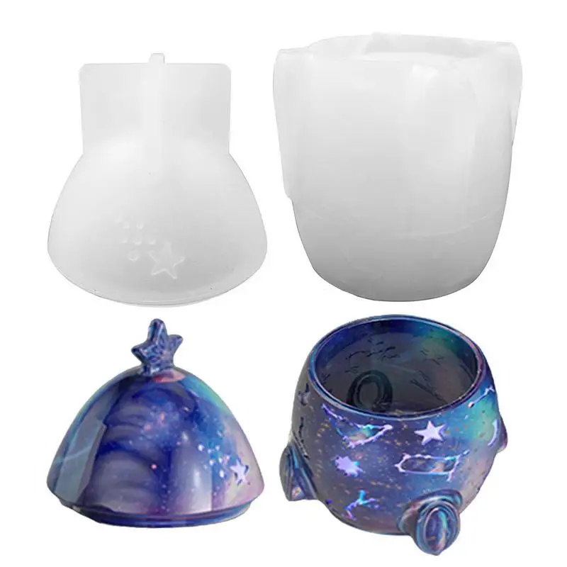 Resin Box Molds 2pcs Silicone Casting Moulds For Star Rocket Decoration Multifunctional DIY Racket Molds Reusable Epoxy Casting
Resin Box Molds 2pcs Silicone Casting Moulds For Star Rocket Decoration Multifunctional DIY Racket Molds Reusable Epoxy Casting