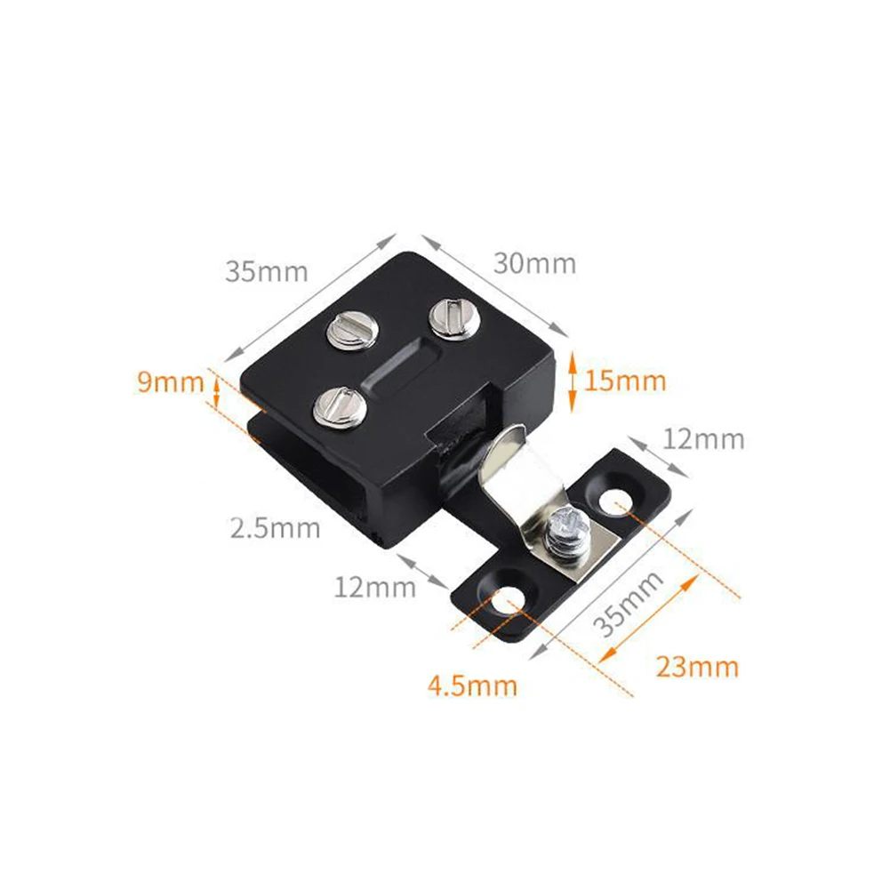 1Pc Glass Door Hinge W/ Screws Display Cabinet Hinge 45*30*15mm Zinc Alloy Furniture Hardware For 5-7mm Glass Door Cabinet
1Pc Glass Door Hinge W/ Screws Display Cabinet Hinge 45*30*15mm Zinc Alloy Furniture Hardware For 5-7mm Glass Door Cabinet