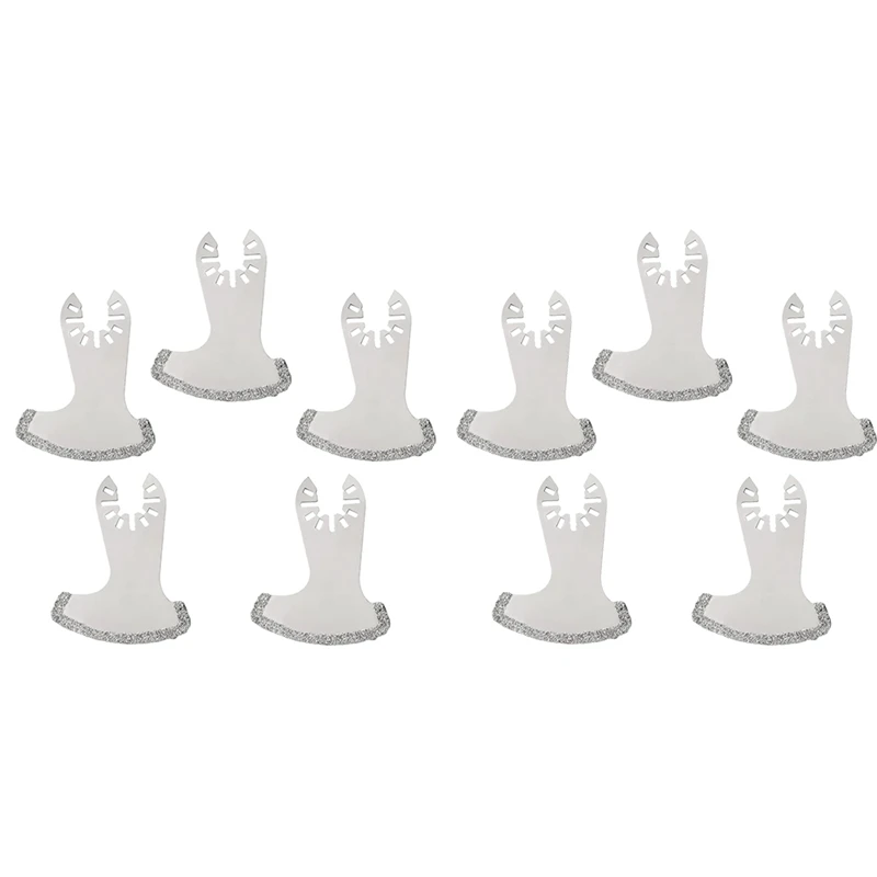 10 Pcs Diamond Oscillating Saw Blade Oscillating Multi Tool Diamond Blade For Grit Grout Mortar Oscillating Tool
10 Pcs Diamond Oscillating Saw Blade Oscillating Multi Tool Diamond Blade For Grit Grout Mortar Oscillating Tool