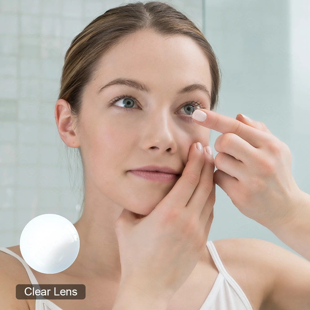 1 Pair Soft Lens Magister Contact Lenses with Diopters Yearly Clear Lenses Prescription Contact Lens for Vision Correction
1 Pair Soft Lens Magister Contact Lenses with Diopters Yearly Clear Lenses Prescription Contact Lens for Vision Correction