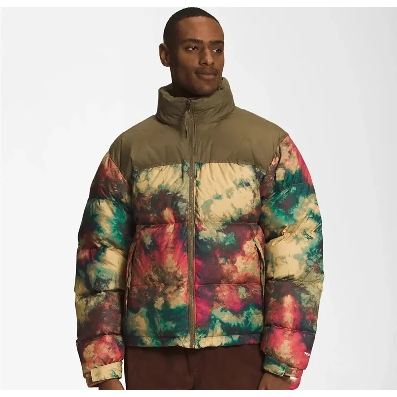 Maple leaf print down jacket waterproof warm unisex casual fashionable Men's and women's jackets
Maple leaf print down jacket waterproof warm unisex casual fashionable Men's and women's jackets