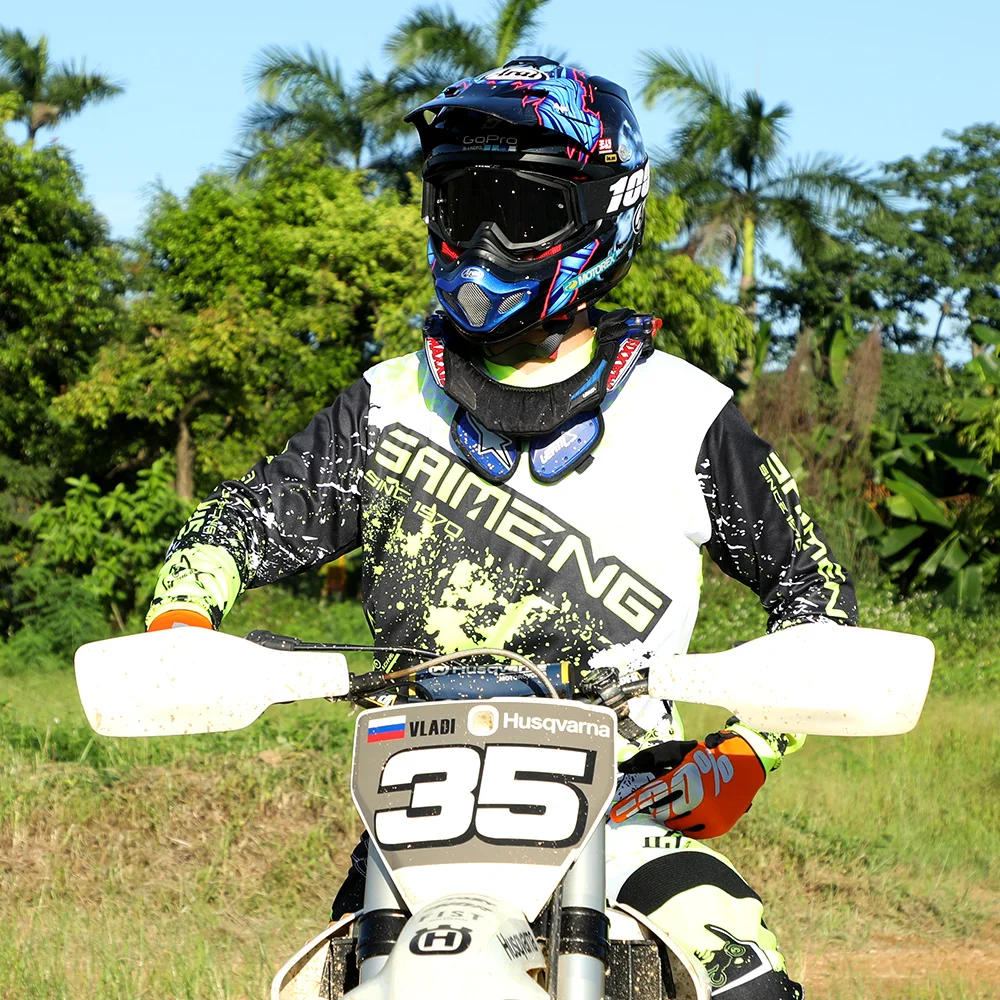 Комплект снаряжения для мотокросса, Трикотажный костюм для соревнований, мужская и женская одежда для езды на мотоцикле, внедорожник, эндур...
Комплект снаряжения для мотокросса, Трикотажный костюм для соревнований, мужская и женская одежда для езды на мотоцикле, внедорожник, эндур...