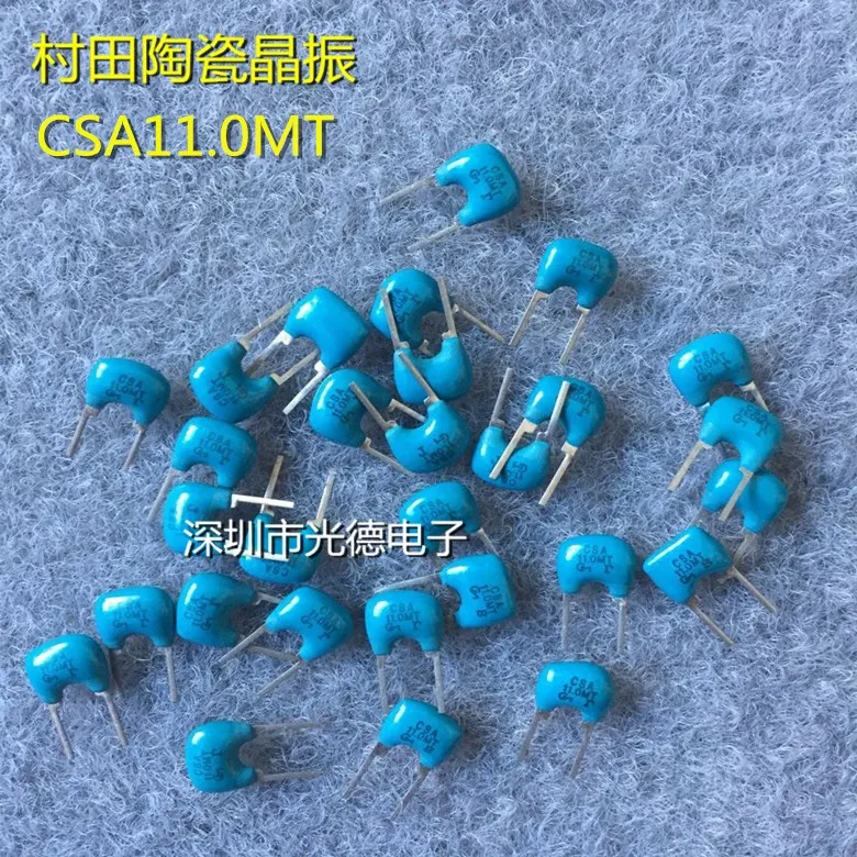 100PCS/ Murata ceramic crystal oscillator CSALA11M0T55-BO CSA11.0MT 11MHZ 11.0M straight plug 2 feet
100PCS/ Murata ceramic crystal oscillator CSALA11M0T55-BO CSA11.0MT 11MHZ 11.0M straight plug 2 feet