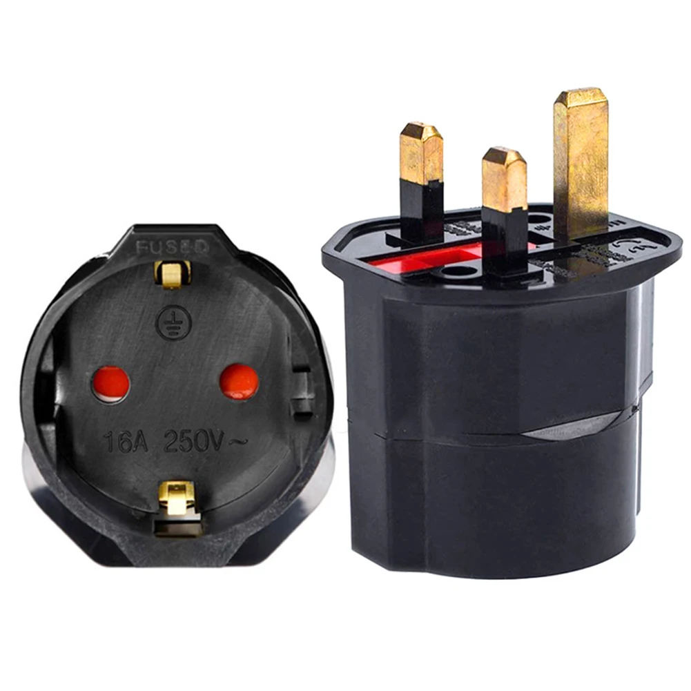 Accessories Adapter Electronic Components Rated 13A With Fuse ABS Plastic AC Universal Adapter Black Brand New
Accessories Adapter Electronic Components Rated 13A With Fuse ABS Plastic AC Universal Adapter Black Brand New