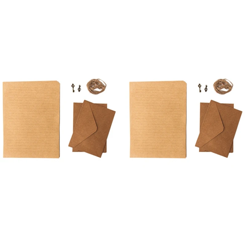 24 Pcs Vintage Kraft Paper Writing Paper European Style Paper For Letter Writing Letter Paper Stationery, Number 16
24 Pcs Vintage Kraft Paper Writing Paper European Style Paper For Letter Writing Letter Paper Stationery, Number 16