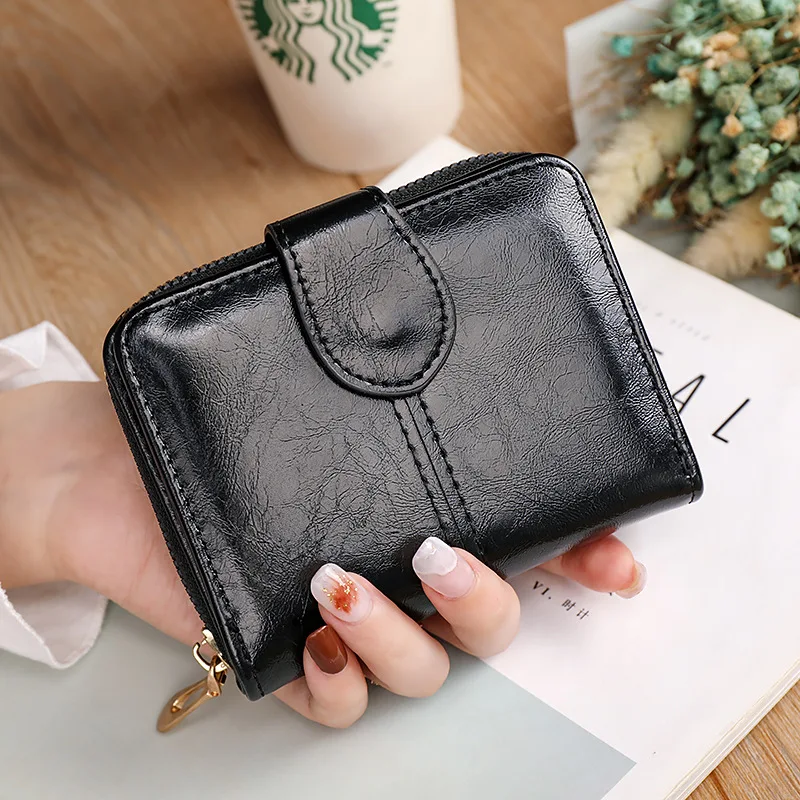 MONNET CAUTHY New Arrival Short Wallet Multiple Card Slots Practical Purse PU Zipper Solid Color Red Black Navy Blue Hasp Wallet
MONNET CAUTHY New Arrival Short Wallet Multiple Card Slots Practical Purse PU Zipper Solid Color Red Black Navy Blue Hasp Wallet