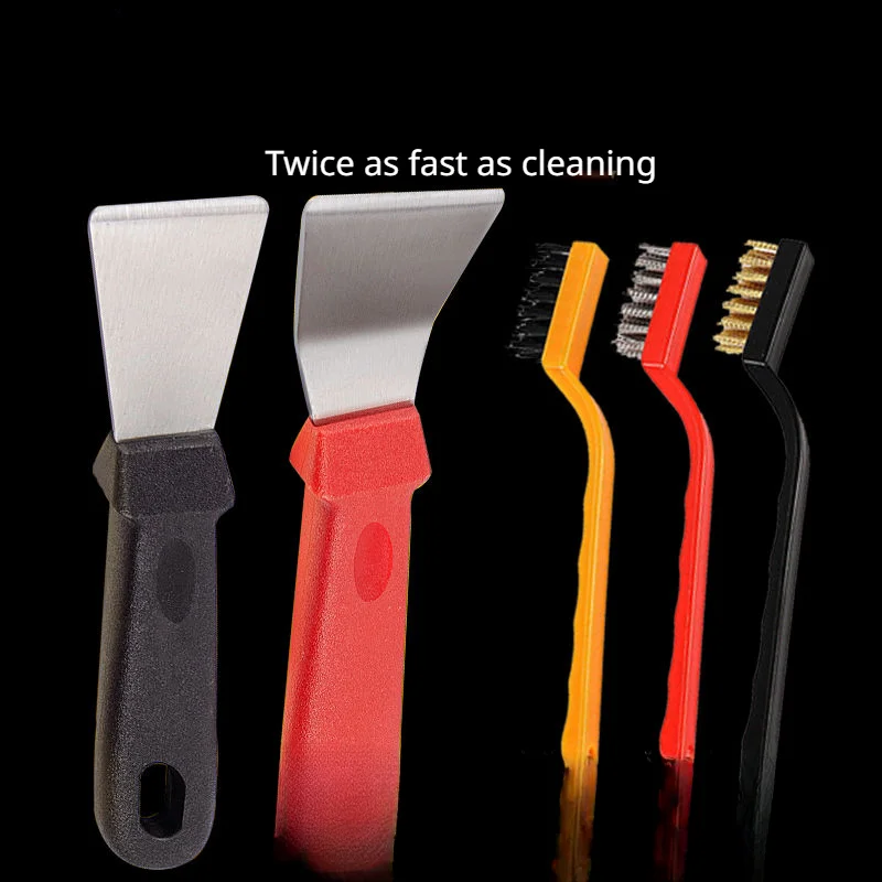Functional Kitchen Cleaning Tool handled Gas Stove Cleaning Brush for Oil Stains Stove Hood Pot Scraping Floor Wall Cleaning
Functional Kitchen Cleaning Tool handled Gas Stove Cleaning Brush for Oil Stains Stove Hood Pot Scraping Floor Wall Cleaning