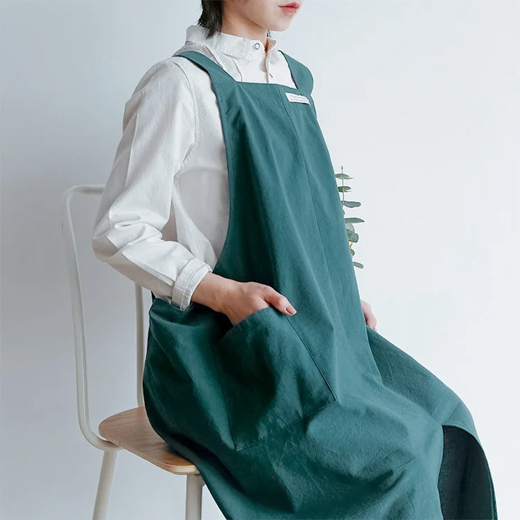 New Fashion Literary Fresh Japanese Apron Home Clothes Flower Shop Coffee Shop Work Clothes Boutique Kitchen Supplies
New Fashion Literary Fresh Japanese Apron Home Clothes Flower Shop Coffee Shop Work Clothes Boutique Kitchen Supplies