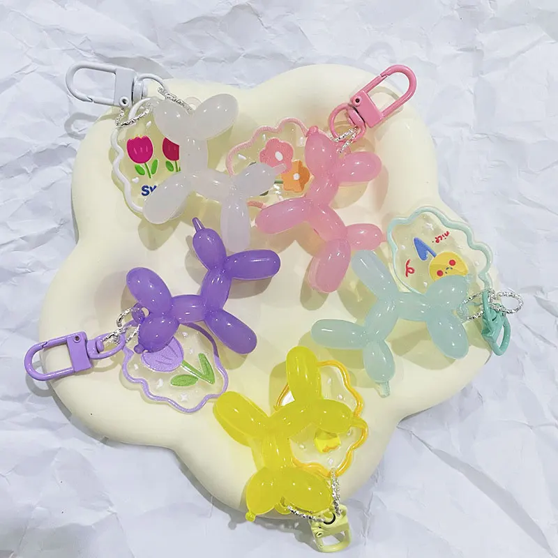 Kawaii Balloon Dog Keychain Models for Girls Sweet Balloon Dog Phone Chain Key Buckle Accessories Bag Pendant Toys New Wholesale
Kawaii Balloon Dog Keychain Models for Girls Sweet Balloon Dog Phone Chain Key Buckle Accessories Bag Pendant Toys New Wholesale