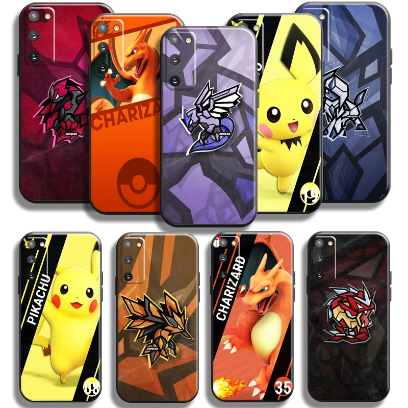 Japan Pokemon Pikachu Phone Case For Samsung Galaxy S10 S9 S8 Plus Lite S10E Case For Samsung S10 5G Liquid Silicon Carcasa
Japan Pokemon Pikachu Phone Case For Samsung Galaxy S10 S9 S8 Plus Lite S10E Case For Samsung S10 5G Liquid Silicon Carcasa