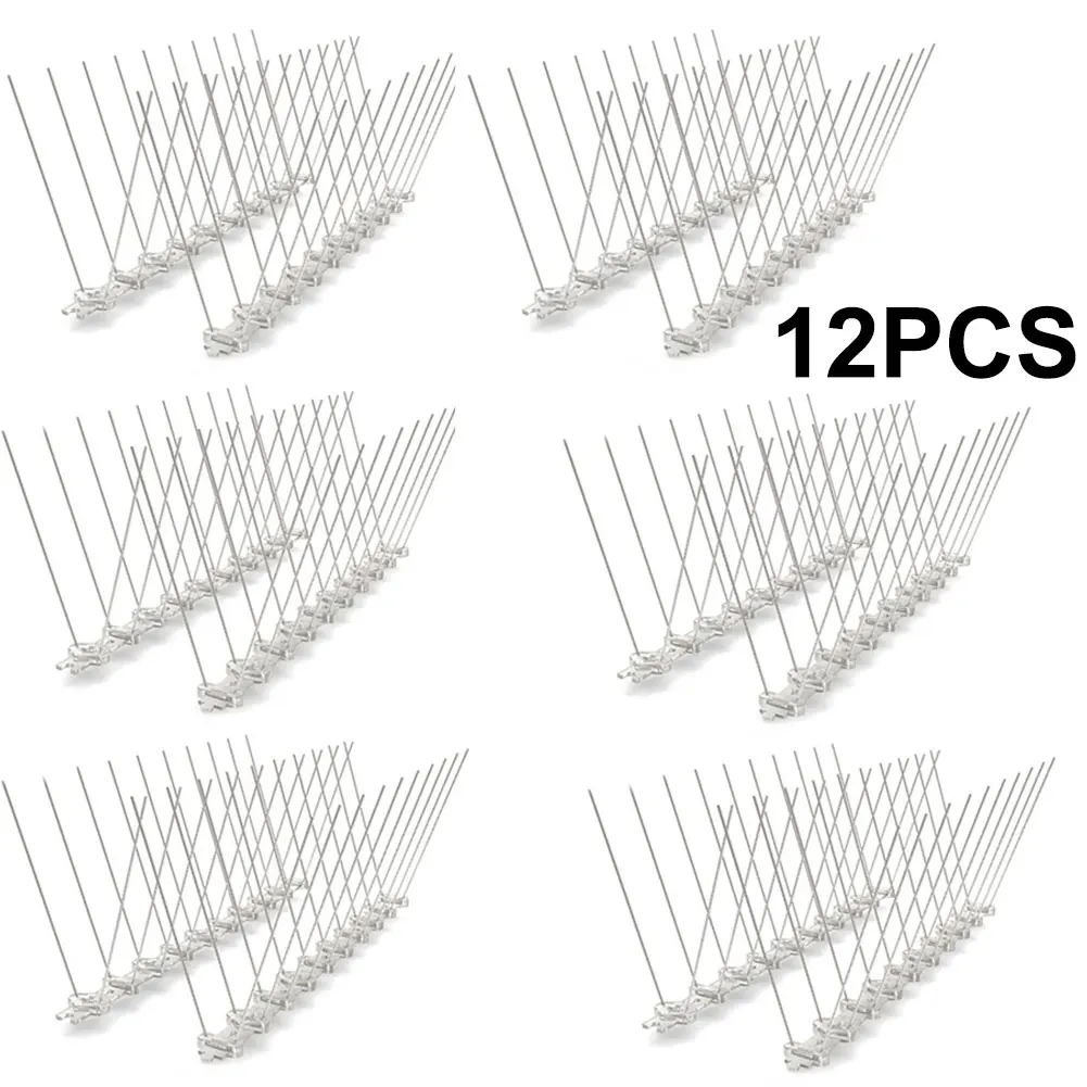 Deterrent Cover Birds Spikes 1/4/12pcs Accessory Adapter Anti Climb Assembly Fitting Part Replacement Security
Deterrent Cover Birds Spikes 1/4/12pcs Accessory Adapter Anti Climb Assembly Fitting Part Replacement Security