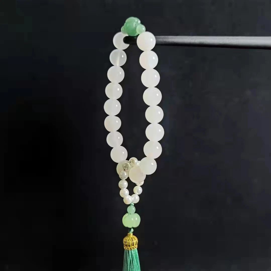 100% real jade natural hetian jade pumpkin bangle green jade tassel bead bracelet for women jade gift beads bracelet women
100% real jade natural hetian jade pumpkin bangle green jade tassel bead bracelet for women jade gift beads bracelet women