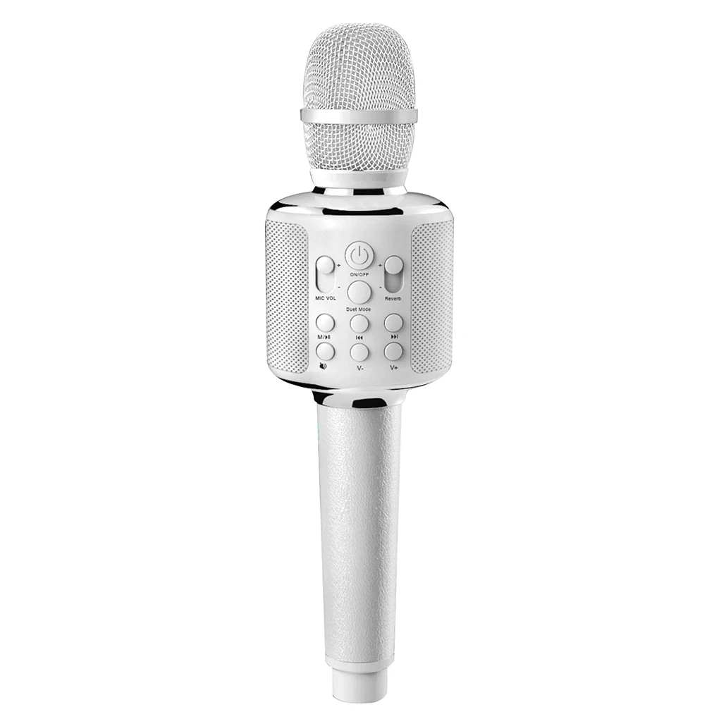 Wireless Karaoke Microphone Multifunction Handhold Home Party KTV Player Music Speakers Blurtooth Singing Speaker
Wireless Karaoke Microphone Multifunction Handhold Home Party KTV Player Music Speakers Blurtooth Singing Speaker