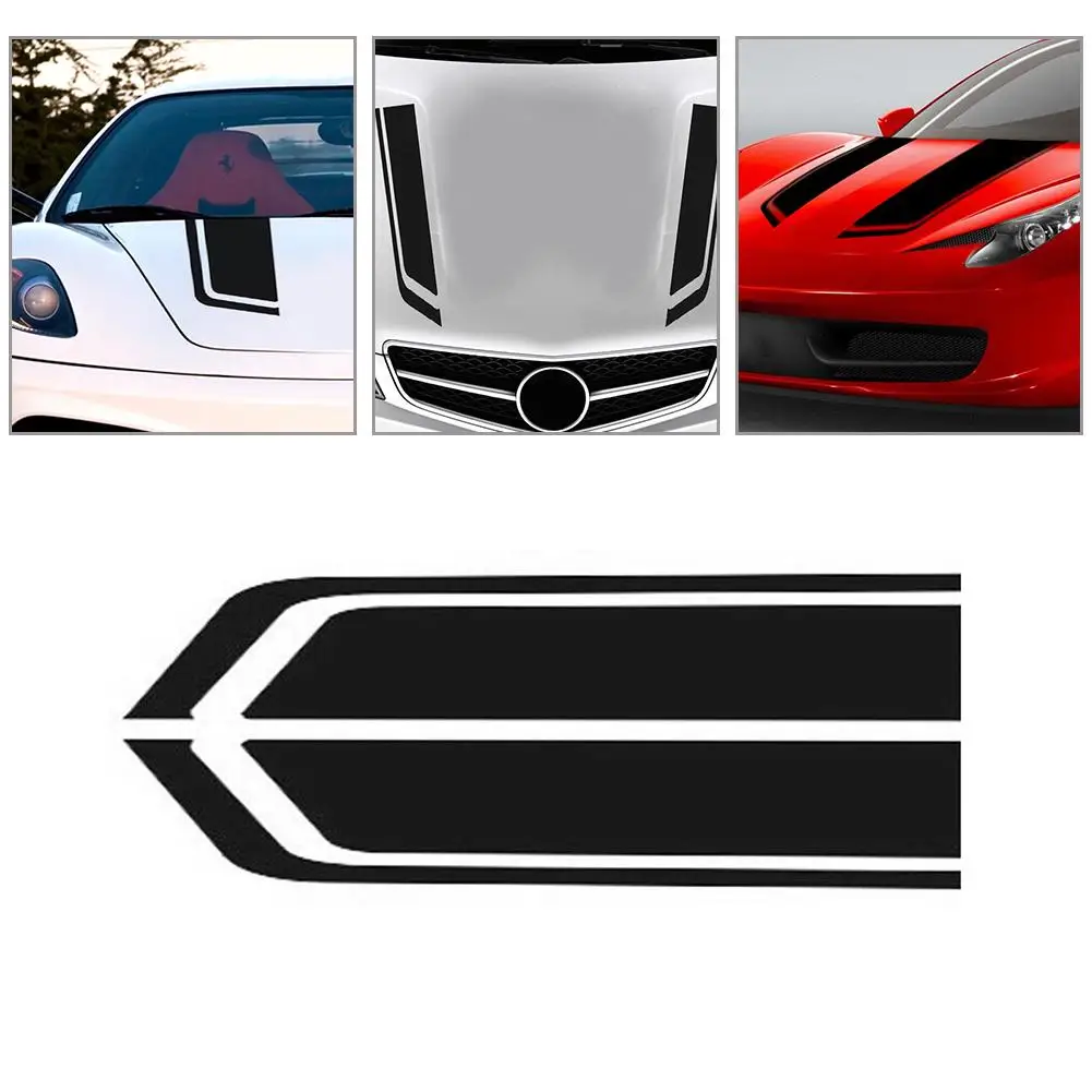 2pcs DIY Car Racing Sports Stripes Hood Decals 15cm X 86cm Car Auto Vinyl Bonnet Sticker Accessory Car Body Hood
2pcs DIY Car Racing Sports Stripes Hood Decals 15cm X 86cm Car Auto Vinyl Bonnet Sticker Accessory Car Body Hood