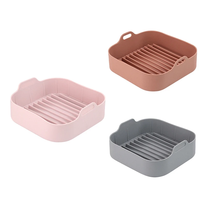 Silicone Pot Square Air Fryers Oven Baking Tray Bread Fried Chicken Pizza Basket Mat Replacement Grill Pan Accessories
Silicone Pot Square Air Fryers Oven Baking Tray Bread Fried Chicken Pizza Basket Mat Replacement Grill Pan Accessories