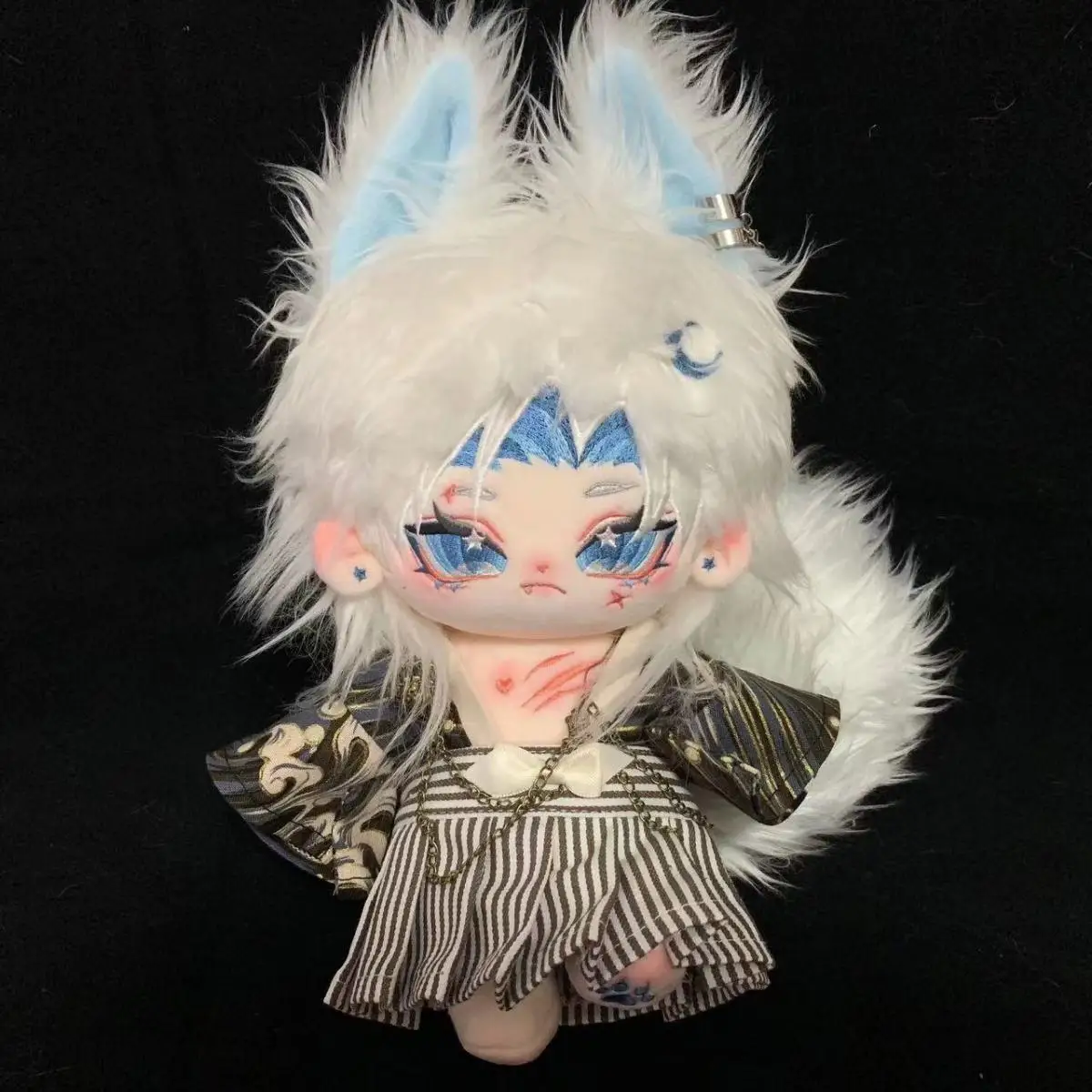 In Stock No attributes Cute Cold And Handsome Wolf Tail 20cm With skeleton Plush Stuffed Doll Body Pillow Toys Cosplay Kid Gift
In Stock No attributes Cute Cold And Handsome Wolf Tail 20cm With skeleton Plush Stuffed Doll Body Pillow Toys Cosplay Kid Gift