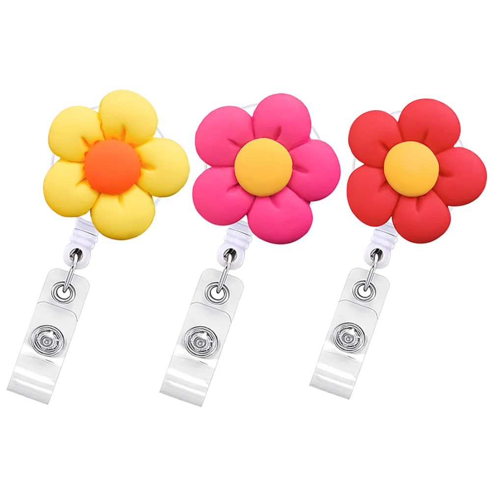 3 Pcs Easy-to-pull Badge Reel Cute Student Gifts Multi-function Holder Work Accessory Nursing Buckles Retractable Care Coat
3 Pcs Easy-to-pull Badge Reel Cute Student Gifts Multi-function Holder Work Accessory Nursing Buckles Retractable Care Coat