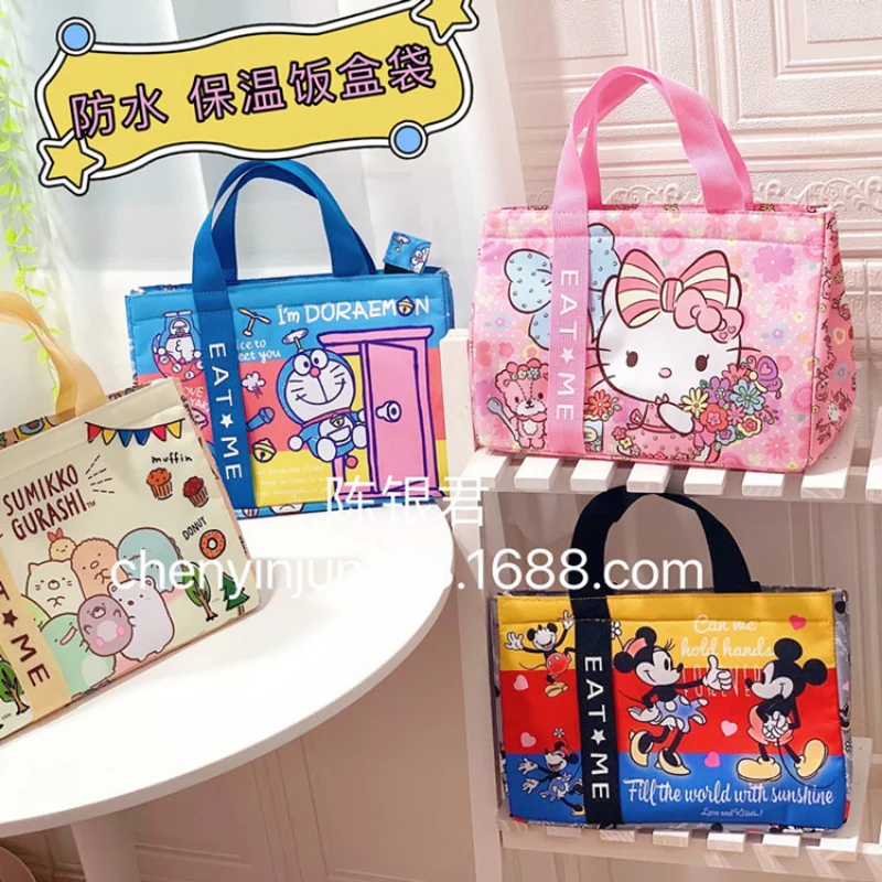 Kawaii Sanrioed Anime Cartoon series Japanese square cartoon thickened waterproof lunch bag for students and office workers
Kawaii Sanrioed Anime Cartoon series Japanese square cartoon thickened waterproof lunch bag for students and office workers