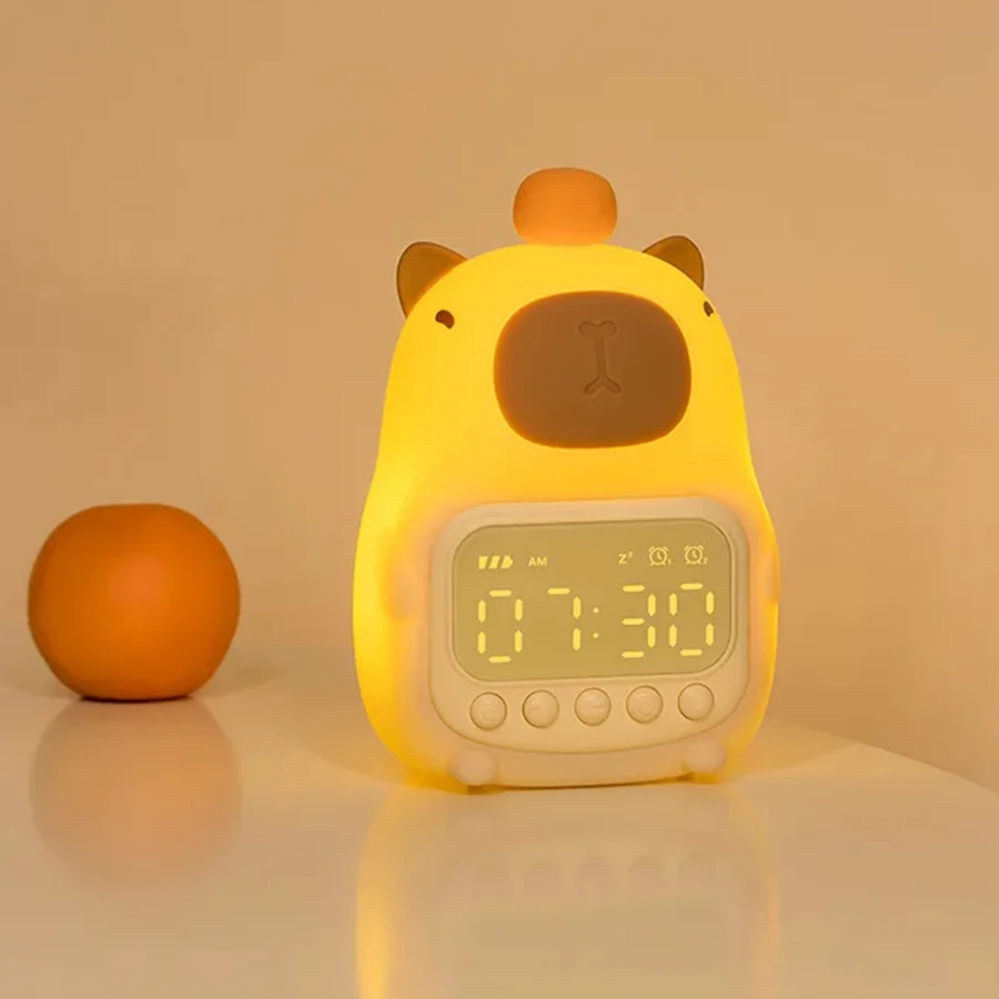 Capybara Цифровой будильник
Capybara Цифровой будильник