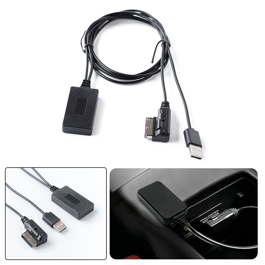 

AMI MMI Bluetooth адаптер музыкальный интерфейс USB AUX аудио кабель адаптер приемник для A5 A6 A8 Q7 JieRui-BT 6108 Bluetooth адаптер
