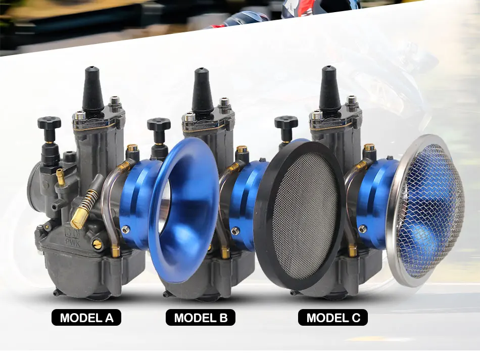 Alconstar Motorcycle Air Filter Wind Horn Cup Alloy 50mm For Keihin PWK21/24/26/28/30mm PE 28/30mm Trumpet with Guaze
Alconstar Motorcycle Air Filter Wind Horn Cup Alloy 50mm For Keihin PWK21/24/26/28/30mm PE 28/30mm Trumpet with Guaze