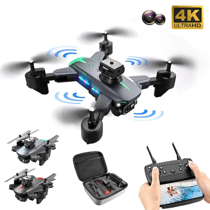 New KY605 Pro Mini Drone 4K HD Dual Camera Four Way Obstacle Avoidance Altitude Hold Mode Foldable RC Quadcopter Boy Toy Gift
New KY605 Pro Mini Drone 4K HD Dual Camera Four Way Obstacle Avoidance Altitude Hold Mode Foldable RC Quadcopter Boy Toy Gift
