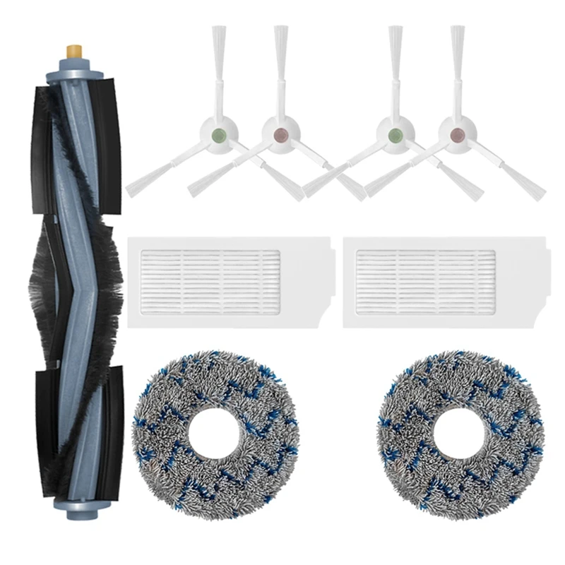 Roller Brush Side Brush Filter And Mop Cloth Replacement Parts For Ecovacs Deebot X1 TURBO / OMNI Vacuum Cleaner
Roller Brush Side Brush Filter And Mop Cloth Replacement Parts For Ecovacs Deebot X1 TURBO / OMNI Vacuum Cleaner