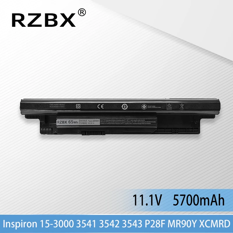 RZBX MR90Y Laptop Battery for DELL Inspiron 3531 Latitude 3440 3540 Vostro 2421 2521 3445 3446 3546 3449 3549 N121Y 8TT5W G019Y
RZBX MR90Y Laptop Battery for DELL Inspiron 3531 Latitude 3440 3540 Vostro 2421 2521 3445 3446 3546 3449 3549 N121Y 8TT5W G019Y