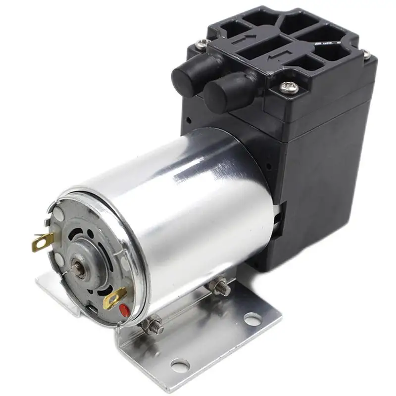 

DC 12V Motor Mini Vacuum Pump 6W Mini Electrical Vacuum Suction Air Compressor Air Pump For Automobile Brake Suction Pump