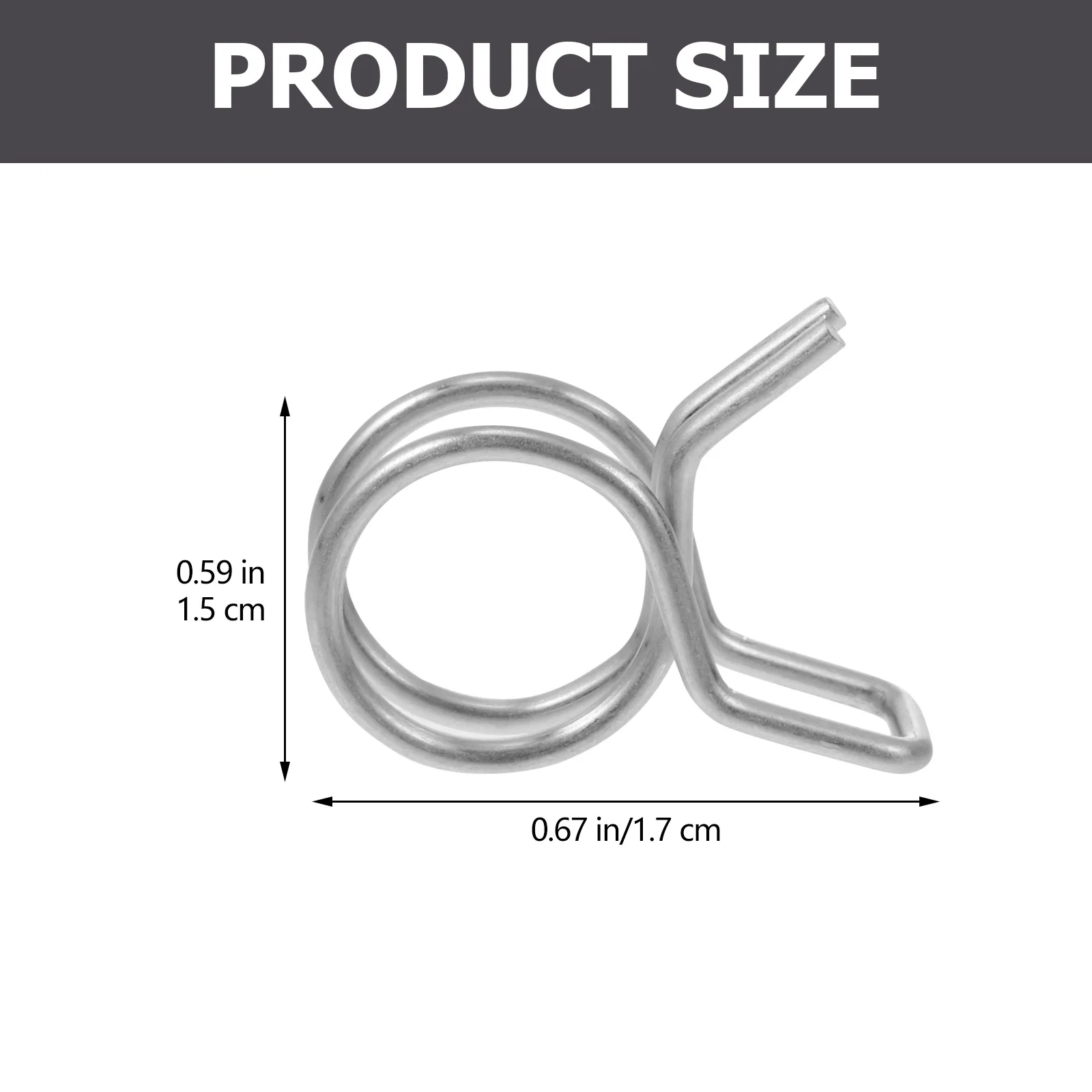 Clamp Hose Irrigation Clamps 4 Pipe Tubing Spring Kit Garden Worm Drip Steel Clips Gear Line Fuel Proof Leak Pipes Stainless
Clamp Hose Irrigation Clamps 4 Pipe Tubing Spring Kit Garden Worm Drip Steel Clips Gear Line Fuel Proof Leak Pipes Stainless