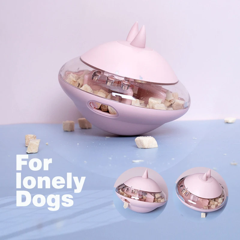 Pet tumbler dog food toy relieve boredom puzzle resistant to bite bite leaking ball flying saucer cat flying disk feeder
Pet tumbler dog food toy relieve boredom puzzle resistant to bite bite leaking ball flying saucer cat flying disk feeder