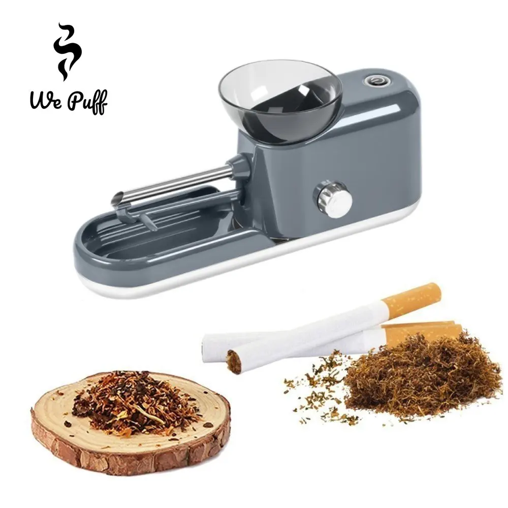 WE PUFF Fully Automatic Tobacco Rolling Machine Electric Pull Smoke Roller Injector Maker for 6.5/8mm Tube Slim Cigarettes Tool
WE PUFF Fully Automatic Tobacco Rolling Machine Electric Pull Smoke Roller Injector Maker for 6.5/8mm Tube Slim Cigarettes Tool