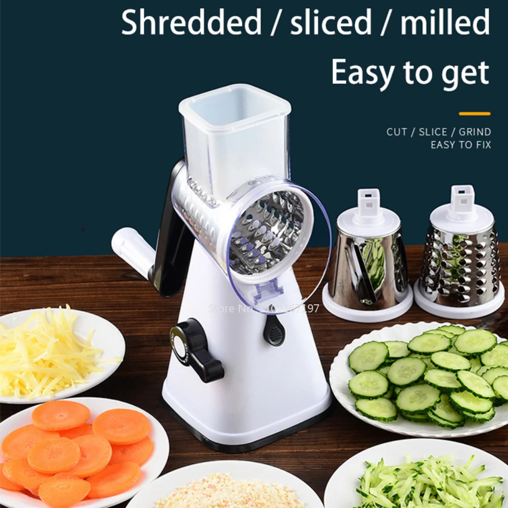 Vegetable Cutter Manual Shredder Food Processor Chopper Round Slicer Potato Carrot Cheese Food Processor Kitchen Roller Tools
Vegetable Cutter Manual Shredder Food Processor Chopper Round Slicer Potato Carrot Cheese Food Processor Kitchen Roller Tools