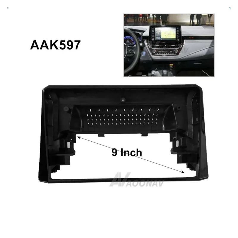 Car Audio Navigation Large Screen Car Navigation Cover Frame 9 inch Modified Panel Bracket For Toyota For Corolla Ralink 2019
Car Audio Navigation Large Screen Car Navigation Cover Frame 9 inch Modified Panel Bracket For Toyota For Corolla Ralink 2019