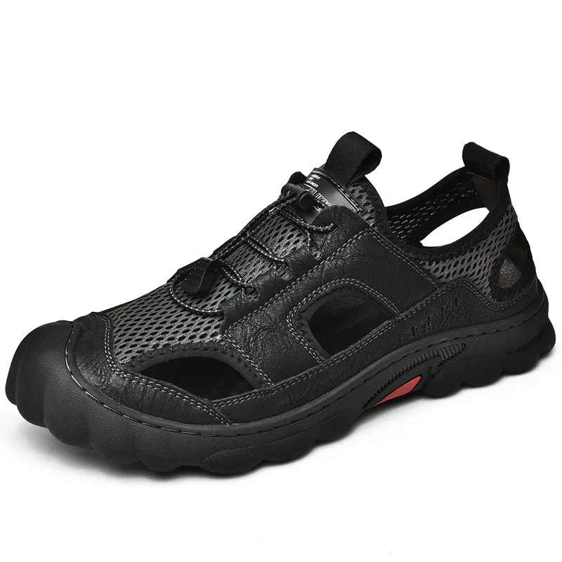 Summer Sandals Men's Beach Shoes 2022 New Outdoor Leisure Mesh Hollow Men Shoes Breathable Holes Sandals Male
Summer Sandals Men's Beach Shoes 2022 New Outdoor Leisure Mesh Hollow Men Shoes Breathable Holes Sandals Male