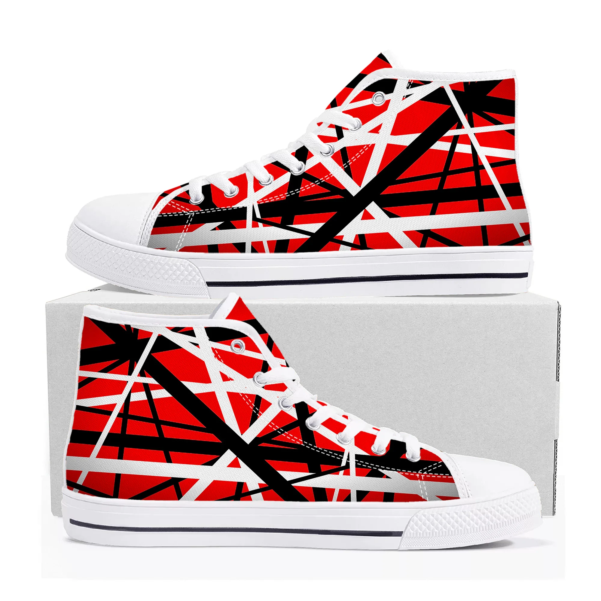 Van Evh 5150 Stripes Halen High Top Sneakers Men Women Teenager High Quality Canvas Sneaker 1984 Casual Couple Shoes Custom Shoe
Van Evh 5150 Stripes Halen High Top Sneakers Men Women Teenager High Quality Canvas Sneaker 1984 Casual Couple Shoes Custom Shoe